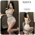 Bộ Ngủ 2 Dây Hoa Nhí Sooya Mặc Nhà Siêu Xinh Quyến Rũ Cực Tôn Dáng